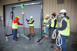 2R7A3671 300x200 - TSTC’s Workforce Training and Continuing Education department partners with Bechtel to employ NCCER Basic Rigger program graduates