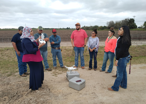 TSTC AgDroneTechnology 2 72dpi - TSTC agricultural program introduces drone technology