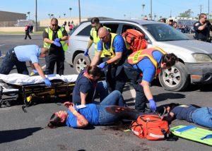TSTC MockDisasterDrill 72dpi 300x214 - TSTC’s mock disaster drill prepares first responders for mass casualty incidents