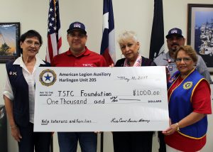 TSTC AmericanLegion Donation 300x214 - TSTC Veterans Center receives donation from American Legion