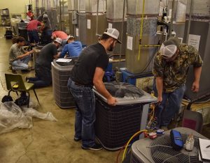 Waco HVAC June 21 2019 photo edited 300x234 - TSTC HVAC Students Encourage Preventive Maintenance on Air Conditioning Units