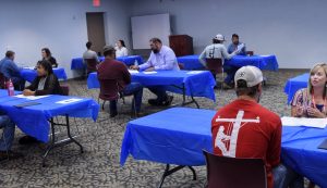 Marshall interview practicum July 31 2019 edited 300x173 - TSTC Hosts Mock Interview Sessions for Students