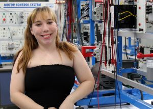 TSTC MechatronicsTech MadisonFreeman 300x214 - From foster care to college: Mechatronics Technology student gets new perspective at TSTC
