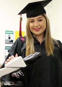 TSTCBiologyGrad JasmineMunoz 214x300 - First-generation college student set to become TSTC grad