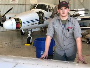 Waco Jeffrey Potts Avionics alumnus April 3 2020 300x228 - TSTC Avionics Graduate Motivated by Perseverance