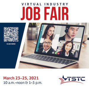 Job Fair 300x300 - TSTC to host virtual job fair for its students and alumni