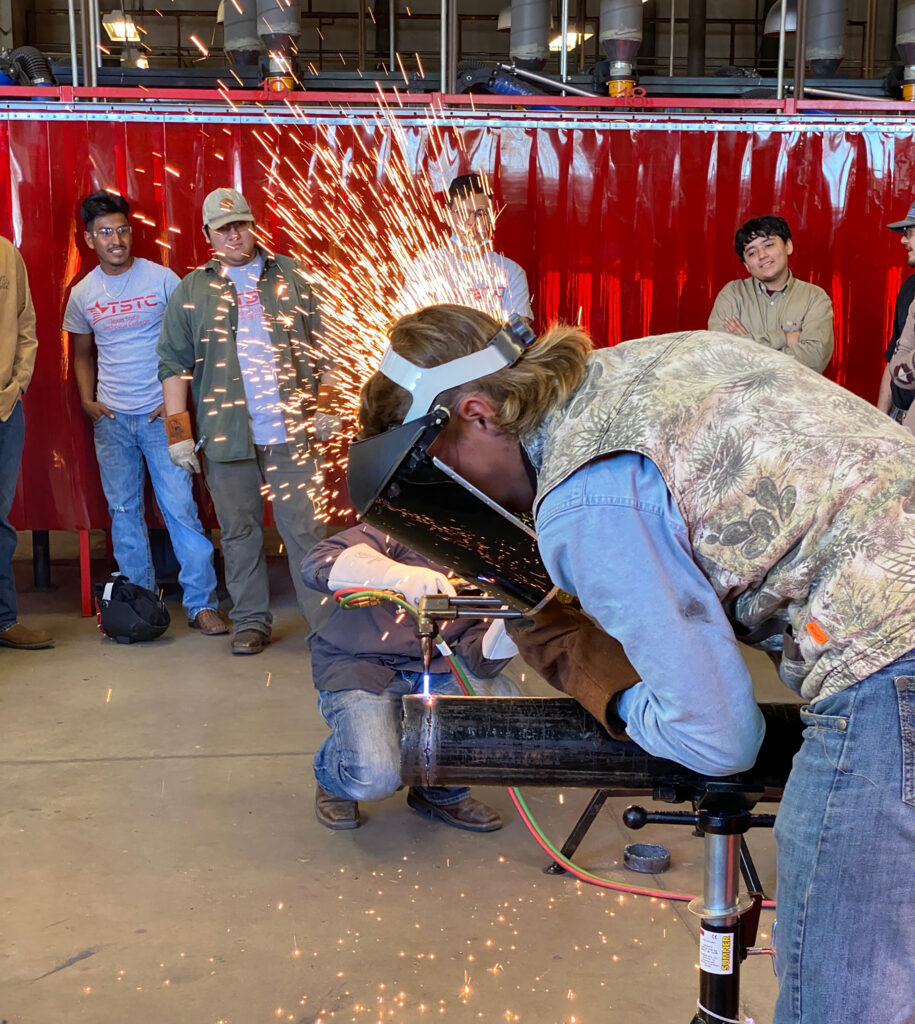 Welding Sparks fly as TSTC hosts high school welding competition p