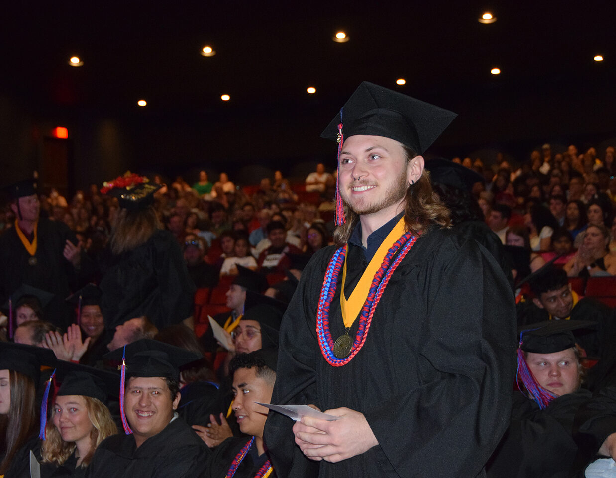 West Texas graduate at the 2024 Summer commencement ceremony in Abilene, Texas.