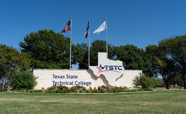 TSTC entrance sign