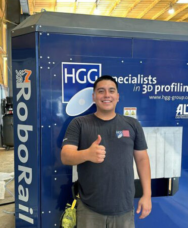 : Eric Gonzalez, a TSTC Mechatronics Technology student, is an intern at HGG Profiling Equipment.