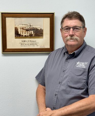 TSTC Industrial Systems instructor Clifton Woodgate is a former U.S. Marine who served in aviation maintenance with Marine Helicopter Squadron One from 1982 to 1984. (Photo courtesy of TSTC.)