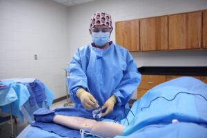 2R7A0993 300x200 - From scalpels to microbes, TSTC Surgical Technology students train for operating room roles