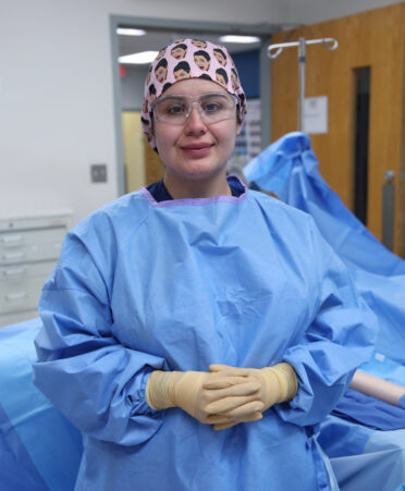 Ashley Monreal is a third-semester student in the Surgical Technology program at TSTC’s Harlingen campus.