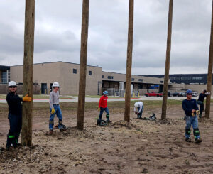 pole yard 300x245 - TSTC welcomes Abilene campus’s newest program