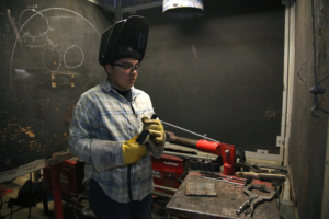 2R7A2430 300x200 - Student finds niche in TSTC’s Welding Technology program