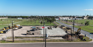 Construction for ELW buidling 300x151 - New facilities at TSTC’s Harlingen campus on schedule to open in fall 2025