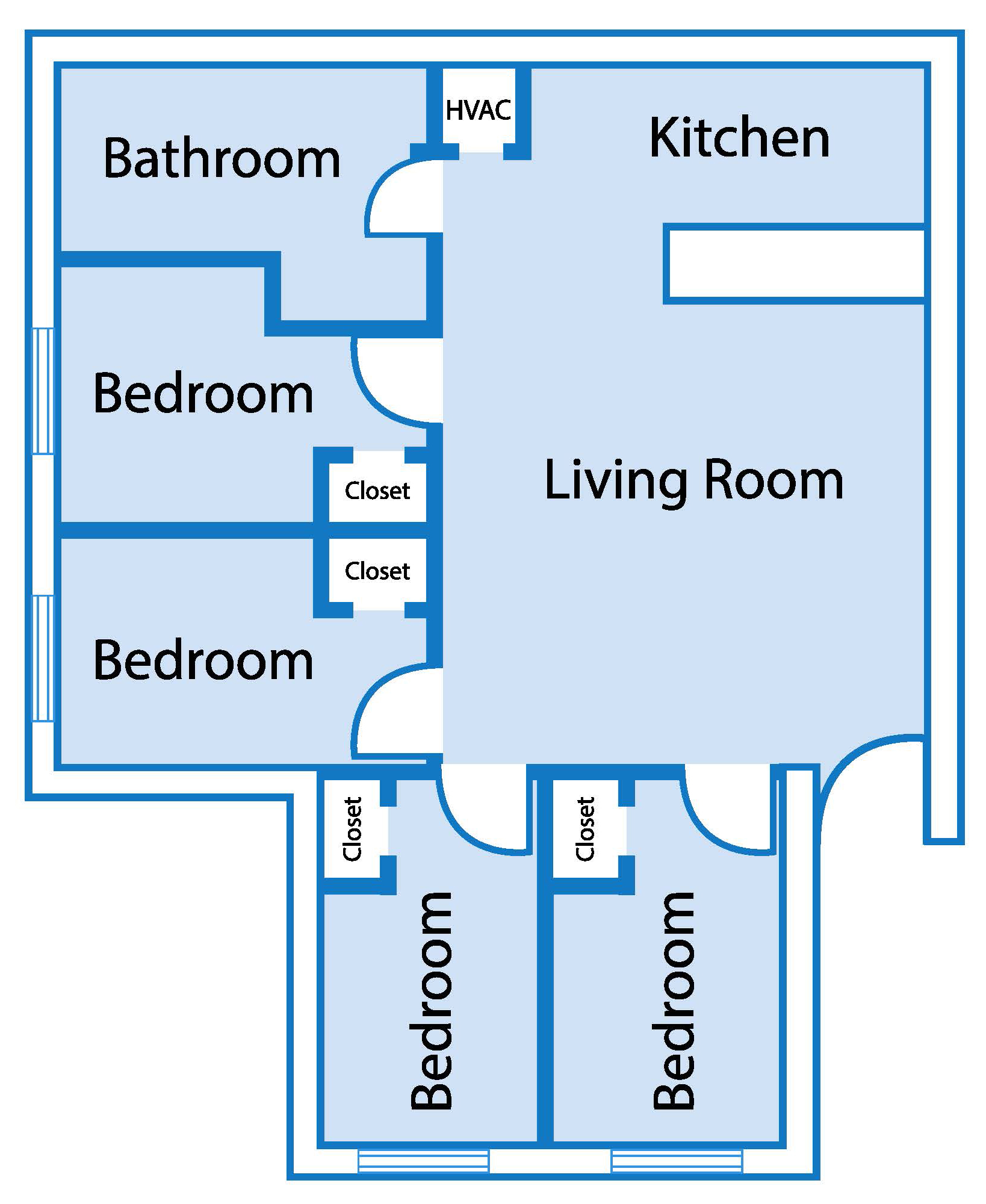 Marshall Dorm Layouts 4bd - Campus Housing