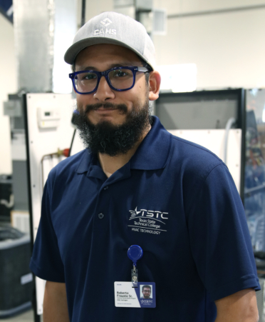 Roberto Frausto is a TSTC alumnus and a new HVAC Technology instructor at TSTC’s Harlingen campus.