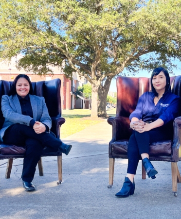 Waco Chancellor's Cornerstone Award Amanda Molina and Christy Sais