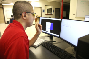 2R7A2164 1 300x200 - Driven to sharpen technology skills, TSTC student pursues Cybersecurity degree