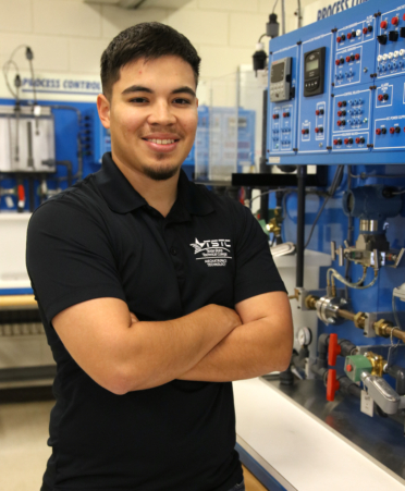 Valient Rodriguez is a Mechatronics Technology student at TSTC’s Harlingen campus.