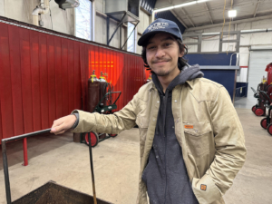 Luke Holtman 1 300x225 - TSTC Welding Technology student has knack for building things