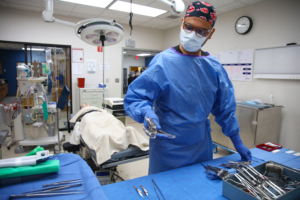 2R7A4560 300x200 - Student’s passion for patient care grows in TSTC’s Surgical Technology program