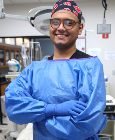 Joshua Viera is a Surgical Technology student at TSTC’s Harlingen campus.